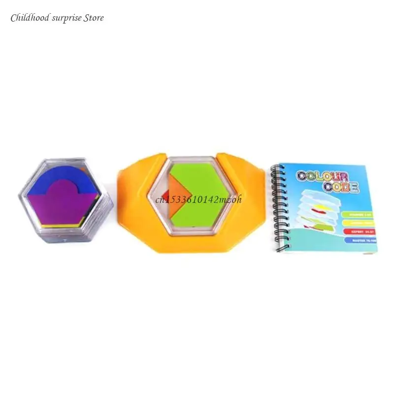 Set puzzle da vestire con codice colore per bambini Pensiero logico Rompicapo Giocattolo Gioco creativo per cervello