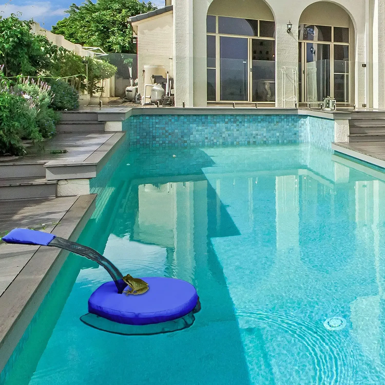Durable Swimming Pool Small Animal Escape Net Frog Bird Escape Net Animal Outdoor Escape Rescue Channel