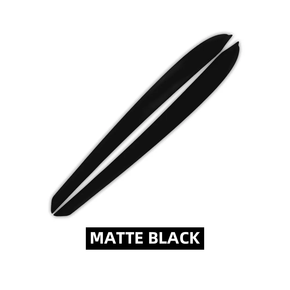 Matte Black 2PCS