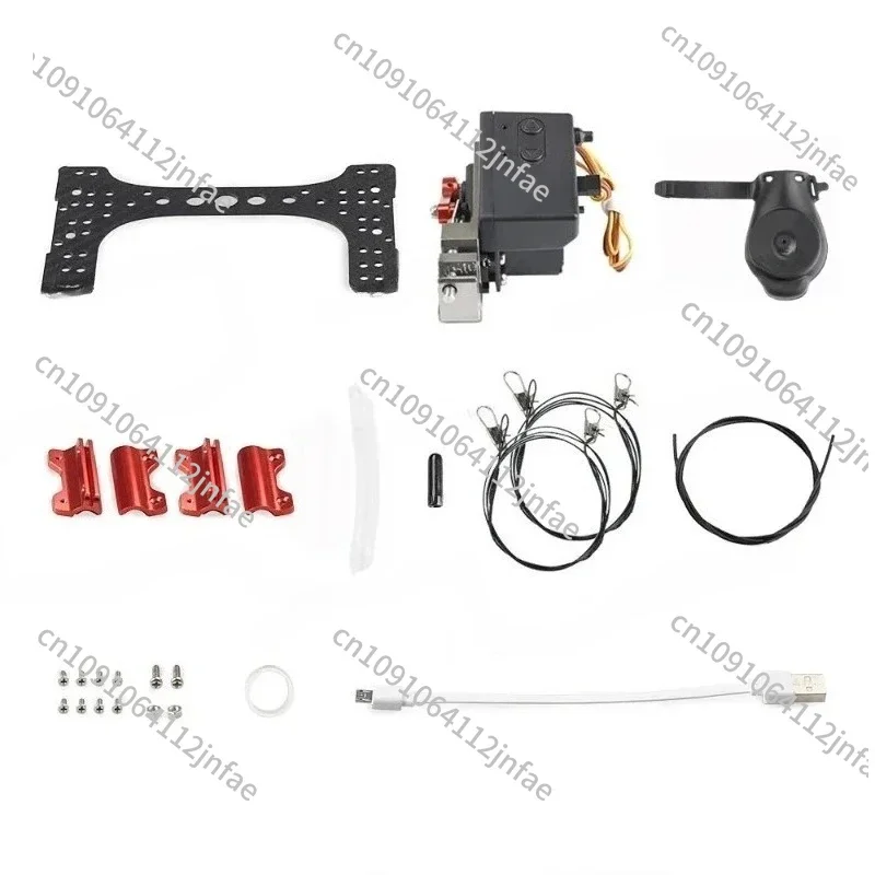 ملحقات طائرة بدون طيار مزدوجة الإصدار لـ Phantom 4/4P/4A/V2.0 - حلقة إعلان الطعم وجهاز Airdrop #3