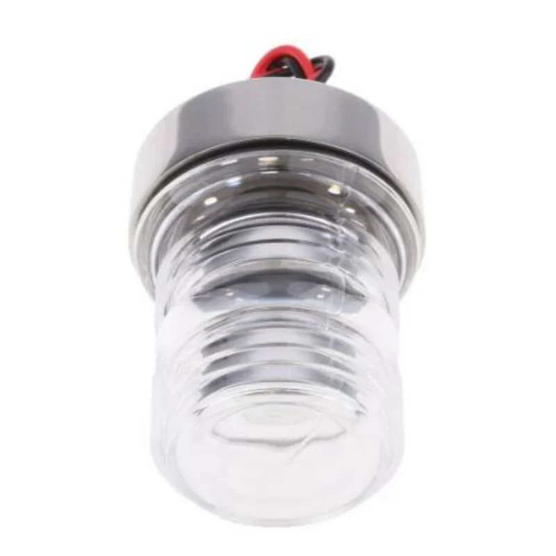 ISURE MARINE Boat Yacht Navigation Anchor Lights All Round 360° White 12V LED Stainless Steel Daylight Waterproof Signal Lights