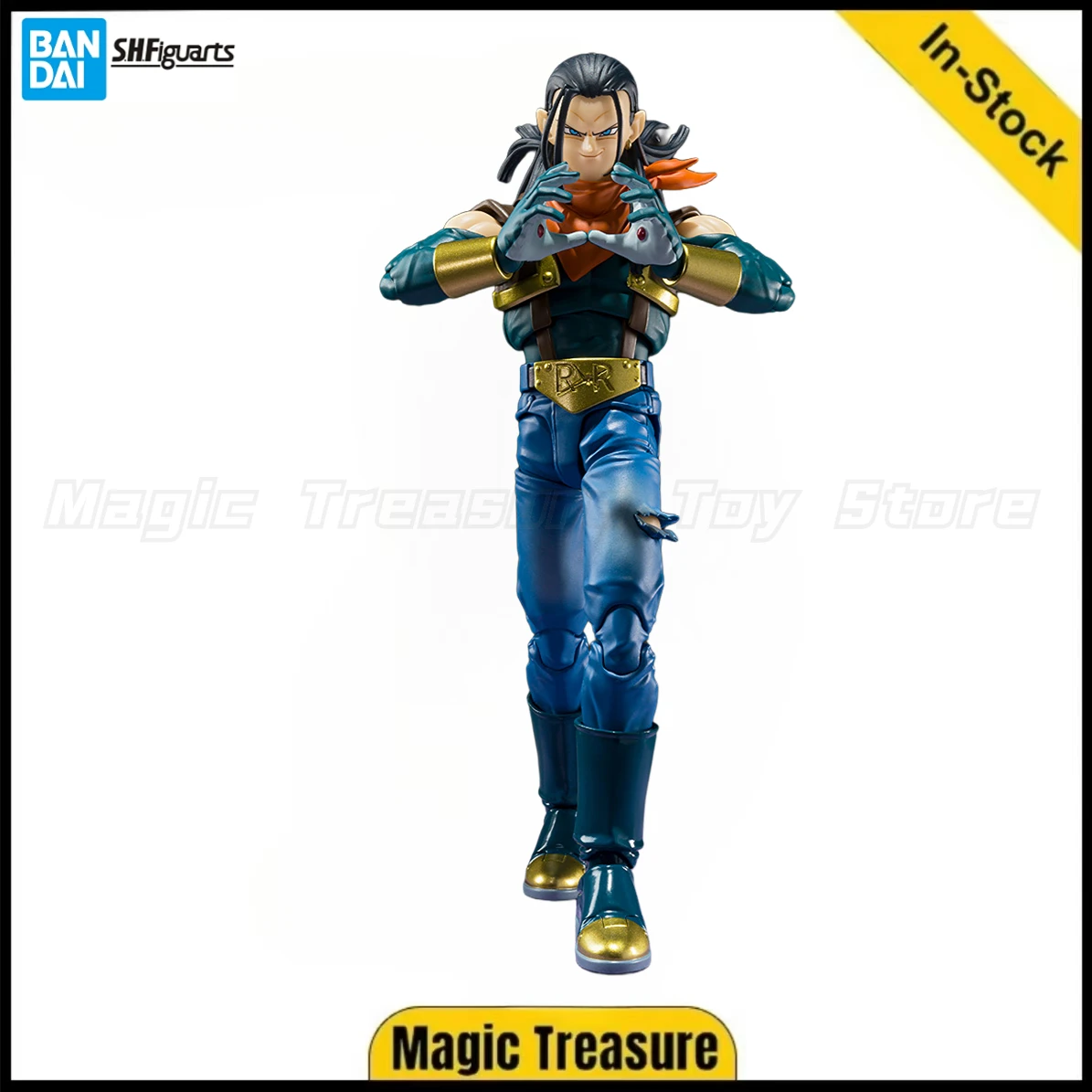 

【In Stock】Original BANDAI SPIRITS S.H.Figuarts DRAGON BALL GT No. 17 Action Figure Toys Gift