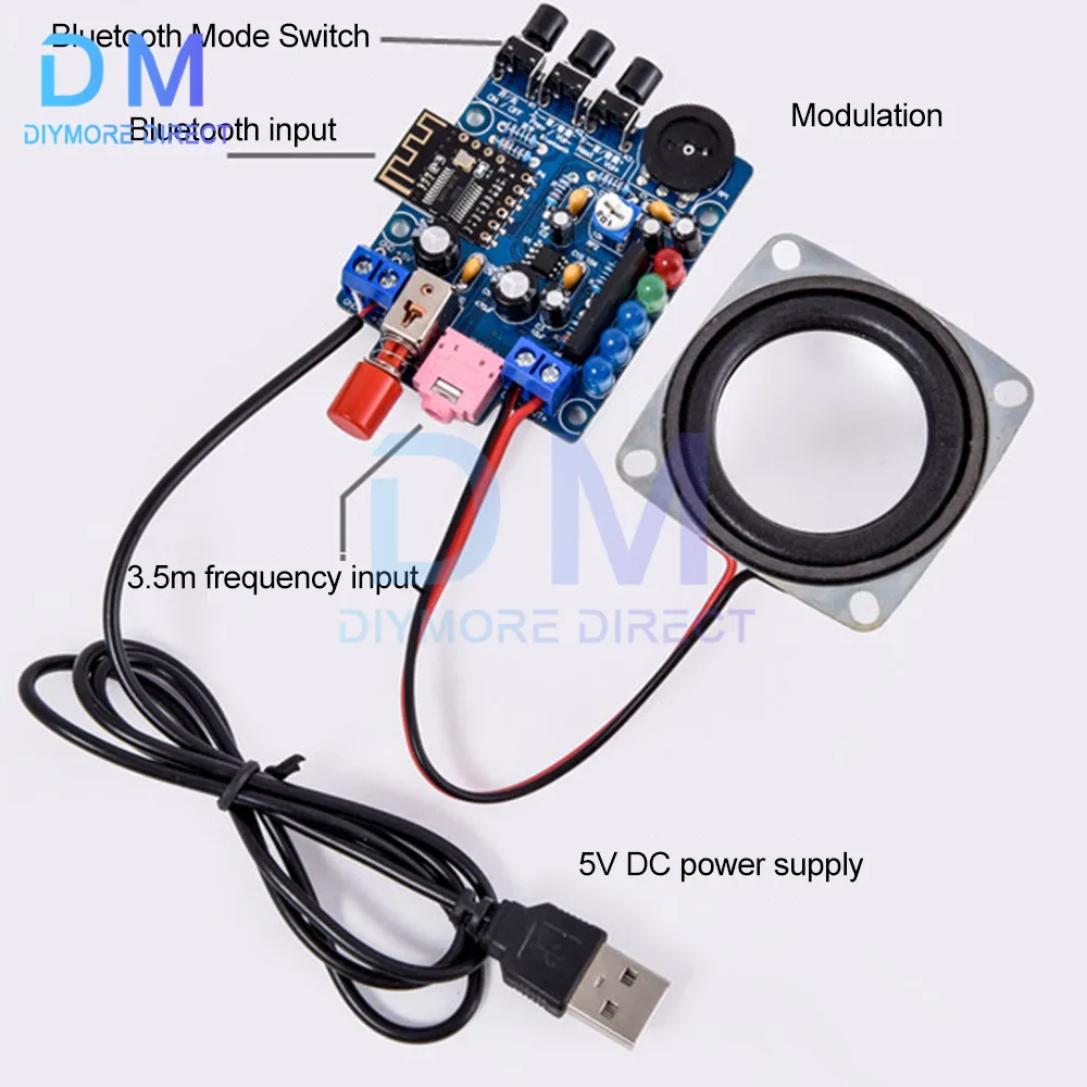 DIY Bluetooth Speaker Production And Assembly Electronic Welding Kit Teaching Practice DIY Electronic Kit