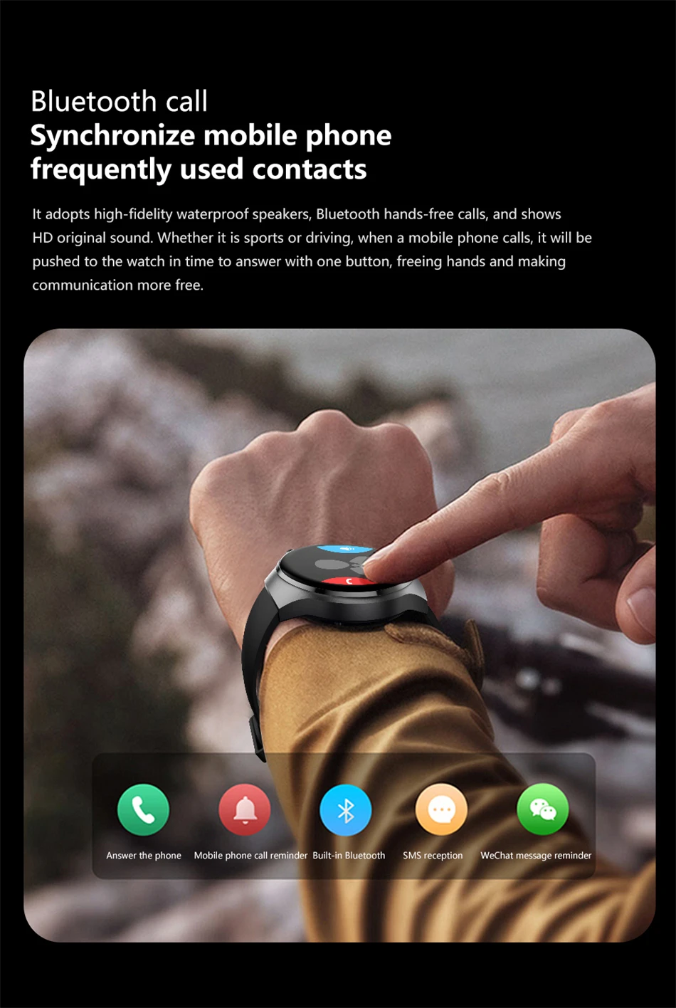 2026 New Watch 4 Pro Man Woman Smart Watch Bluetooth Call GPS NFC Heart Rate 100+ Sports Waterproof Smart Watch For Android iOS S80be94892e9b4b80a851fd9a74dbc332X