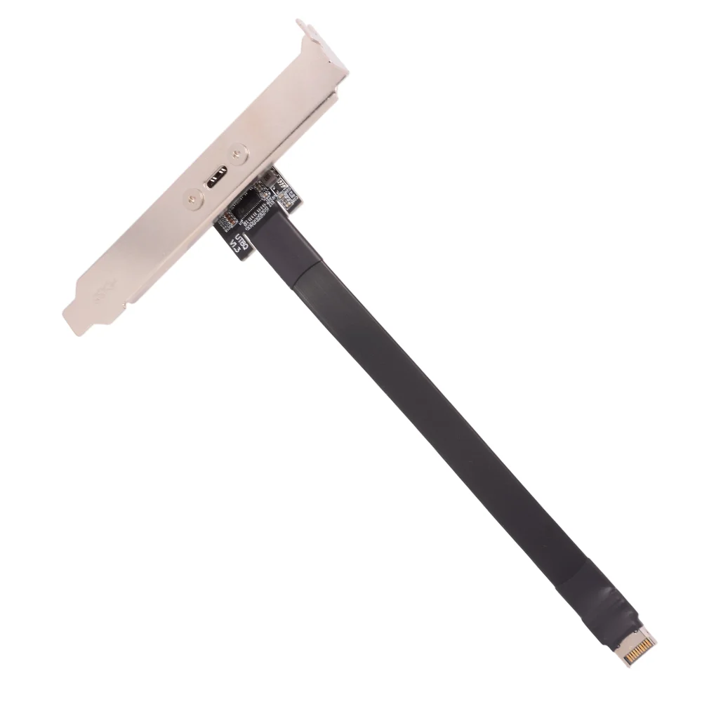 ADT USB 3.2 Type-C To Type-E 19/20P Extension Cable ITX Motherboard Built-in USB Device Extension Adapter Support A4 Chassis