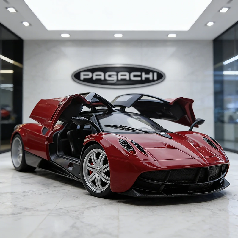 

WELLY 1:24 PAGANI HUAYRA Alloy Car Diecasts & Toy Vehicles Car Model Miniature Scale Model Car Toy For Children