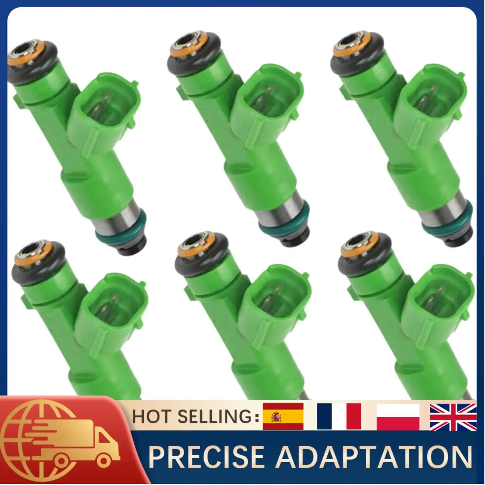 

6 шт. топливные форсунки для Infiniti EX35 FX35 G35 M35 Nissan Murano Altima Quest 3,5 л V6 OE 16600-JA00A 16600-JK20A