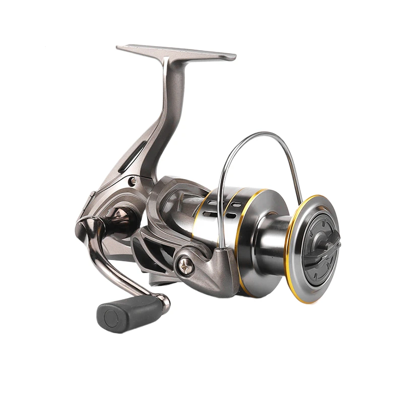 Imagem -06 - Rolamento de Metal Spinning Fishing Reel Cola Macia Poderosa Água Salgada Arrasto de Água Doce 10003000 4000 5000 6000 7000 18kg Novo