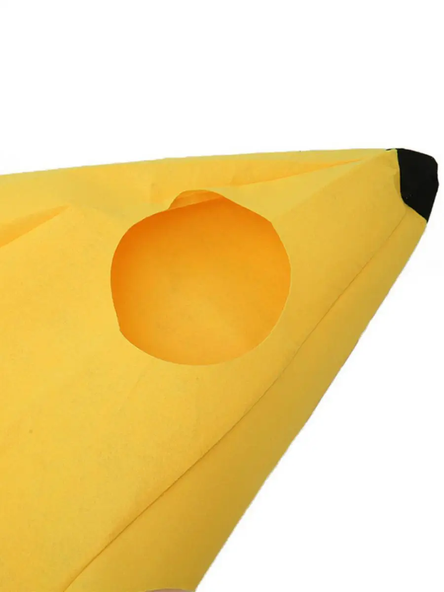 Costume di scena Banana Fruit Bambini Adulti loween Par ex Non tessuto Divertente vestito da spettacolo Abbigliamento da palcoscenico nazionale sei uno