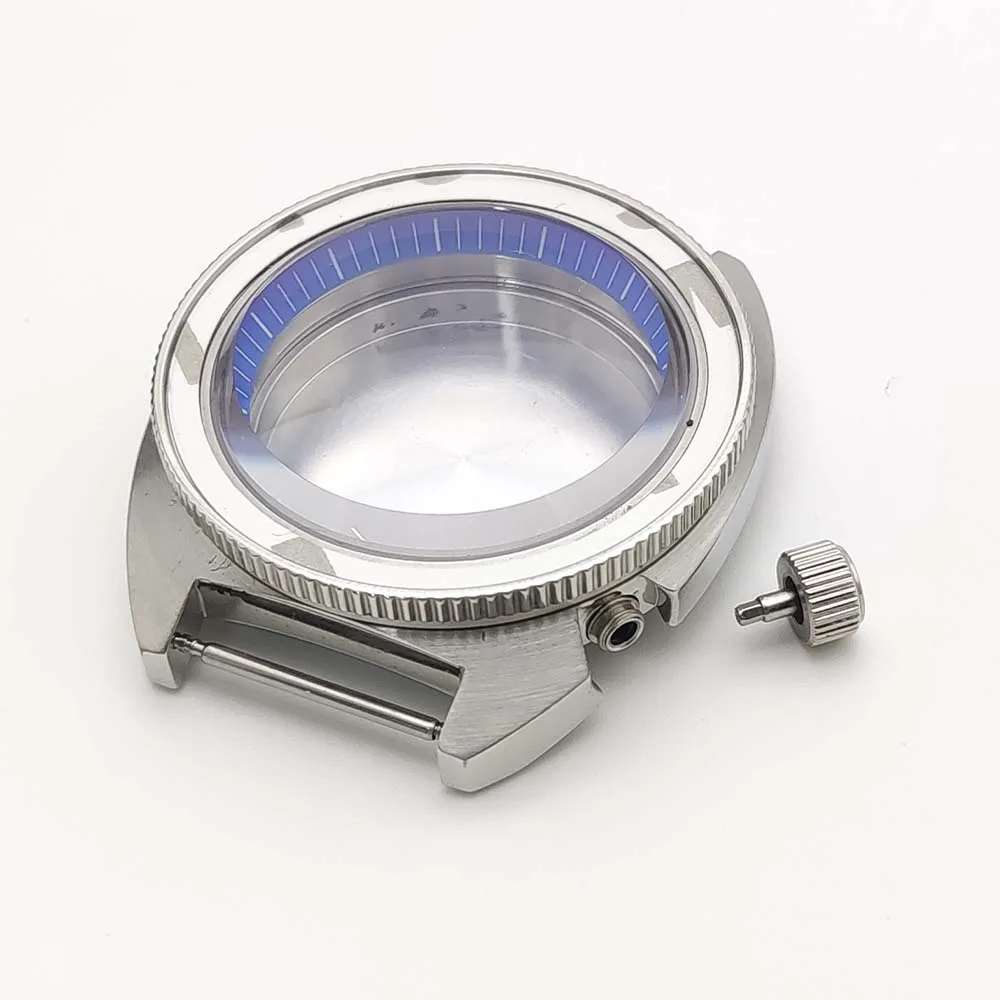 40 мм Sapphire чехол NH35 чехол 316L из нержавеющей стали чехол Men части корпуса часов детали для сборки NH36