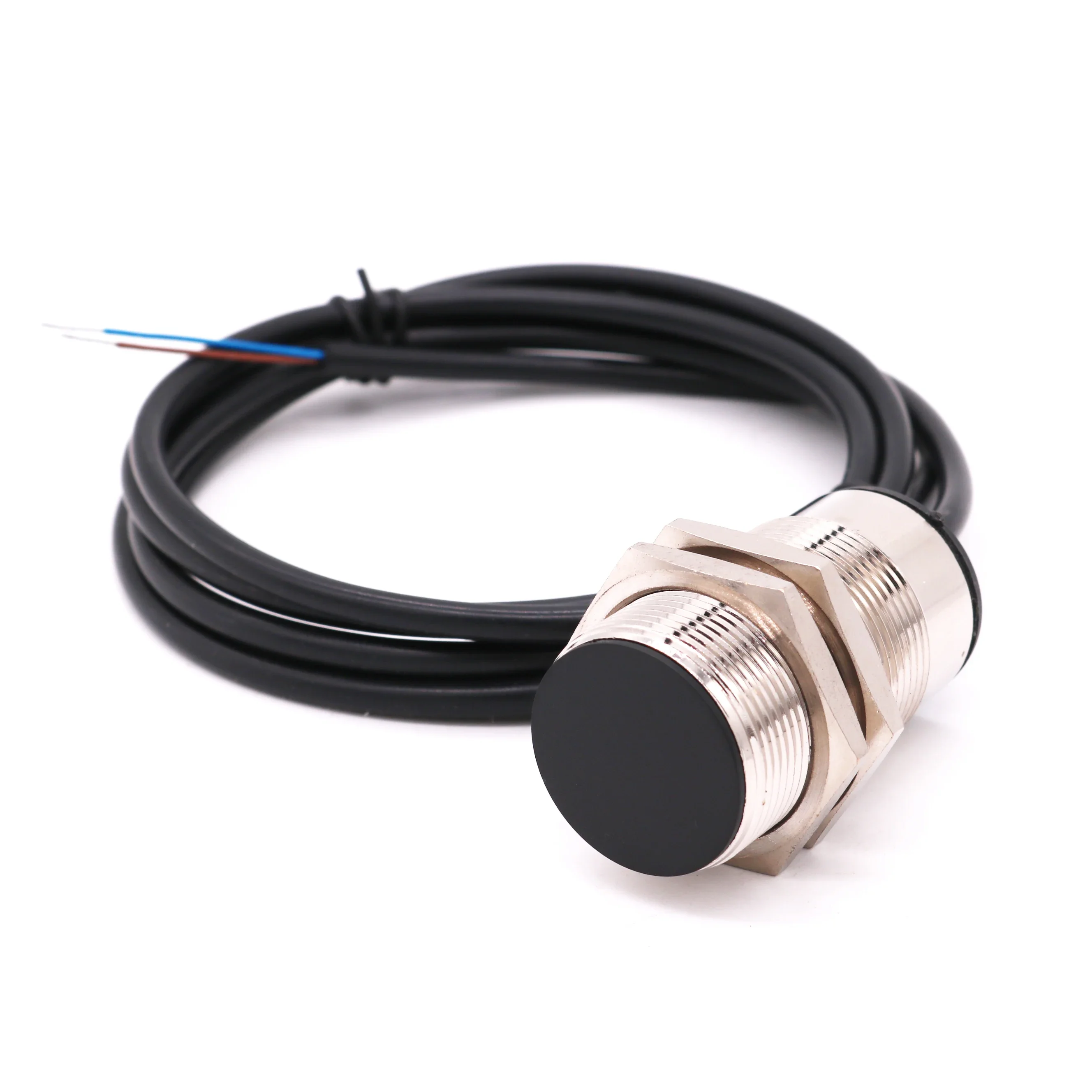 Analog Output Sensor M30 Output 0-10V+0-20mA Cable Position Sensors Capacitive Proximity Sensor 15-30VDC 3/4 Wires