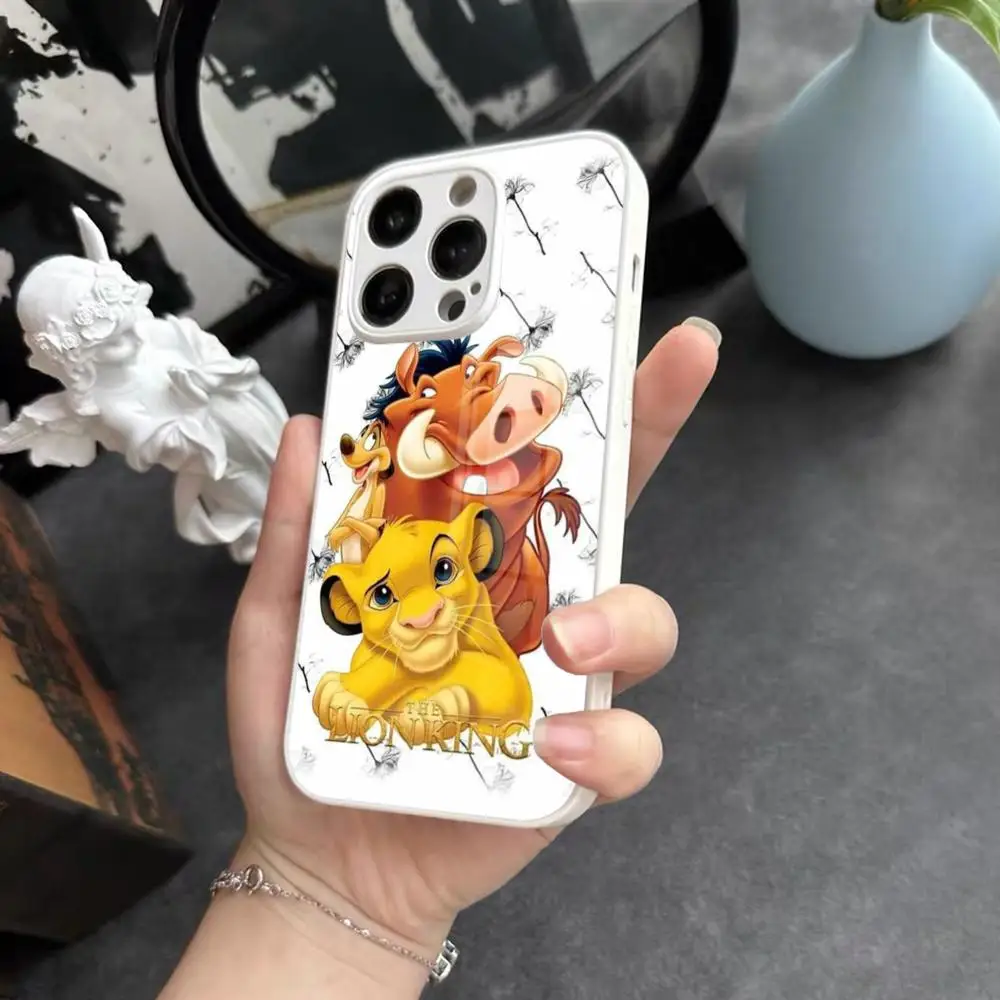 The Lion King Phone Case For Iphone 15 13 12 14 11 Pro Max Mini X Xr Xs 8 7 Puls 6 Glass