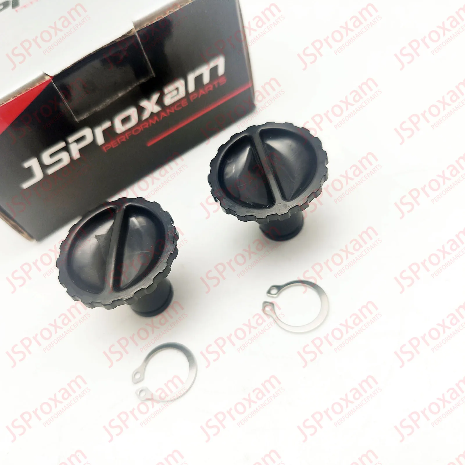 2Pcs  Replaces Fit For Johnson Evinrude OMC 0766451 766451 Idle Adjustment Knob & Retainer Clip for 0387272 387272