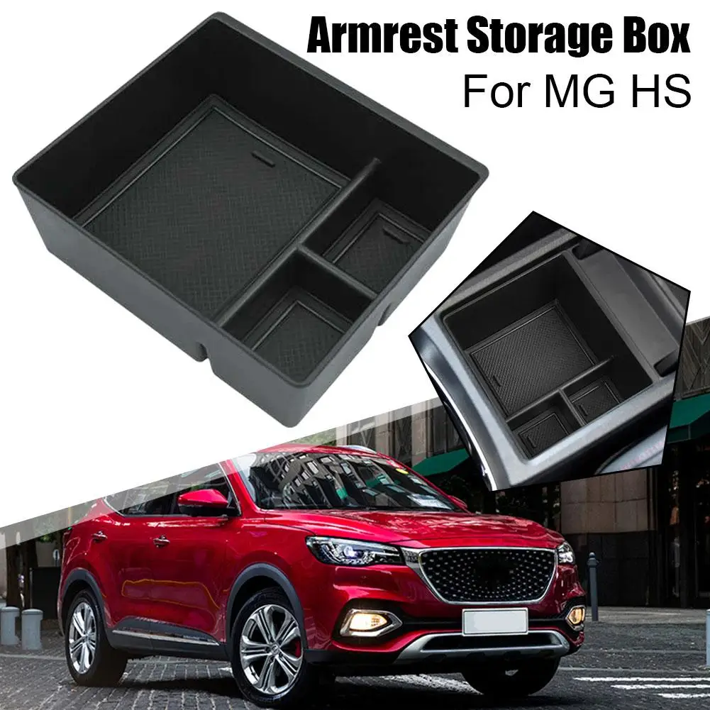 For Mg Hs / Ehs Ev 2018-2024 Centre Console Organizer Armrest Interior Tray Box Glove Car Accessories Box Storage Y8s4