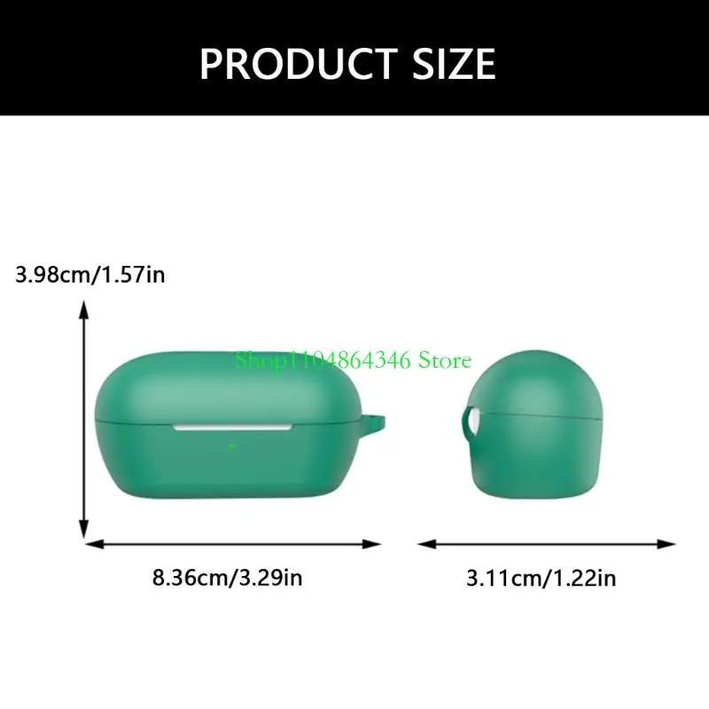 5asd Earbud Silicone Shockproof Shell Flexible Washable Sleeve Skin Case for WF-C710N