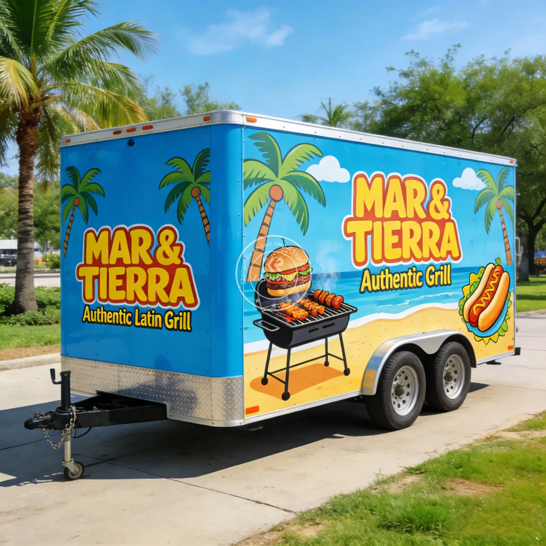 

Новый дизайн мобильной кухни на колесах для уличной торговли - фудтрак для бизнеса по продаже пиццы, бургеров, кофе и мороженого