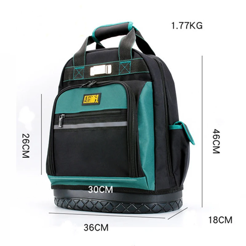 1PC Shoulder Kit Multifunctional Elevator Maintenance Wear Resistant Canvas Portable Install Electrician Special Tool Backpack