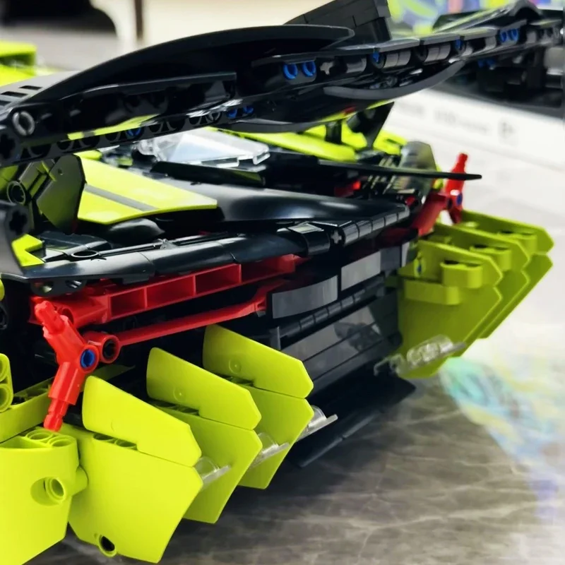 Technical City Lambo Sport Car Building Block High-Tech Remote Control Racing Vehicle Model Bricks Toys For Kid Xmas Gift MOC