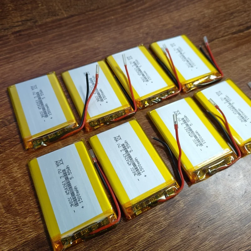 3.7V 1500mAh 454261 Battery Li-Polymer Lithium Lipo Rechargeable Batteries for Camera MP4 Driving Recorder DIY Bluetooth Speaker