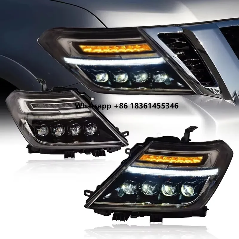 

Patrol Y62 Armada 2012-2018 for LED Upgrade Headlights Projector Auto Assembly Lens Tool Accessories Car Front Lamps