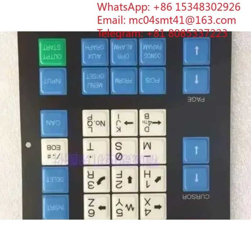 A98L‑0001‑0518#M #T Membrane Keypad Button Film Operator Panel Overlay Protective Mask For CNC Machine Control Panel Component