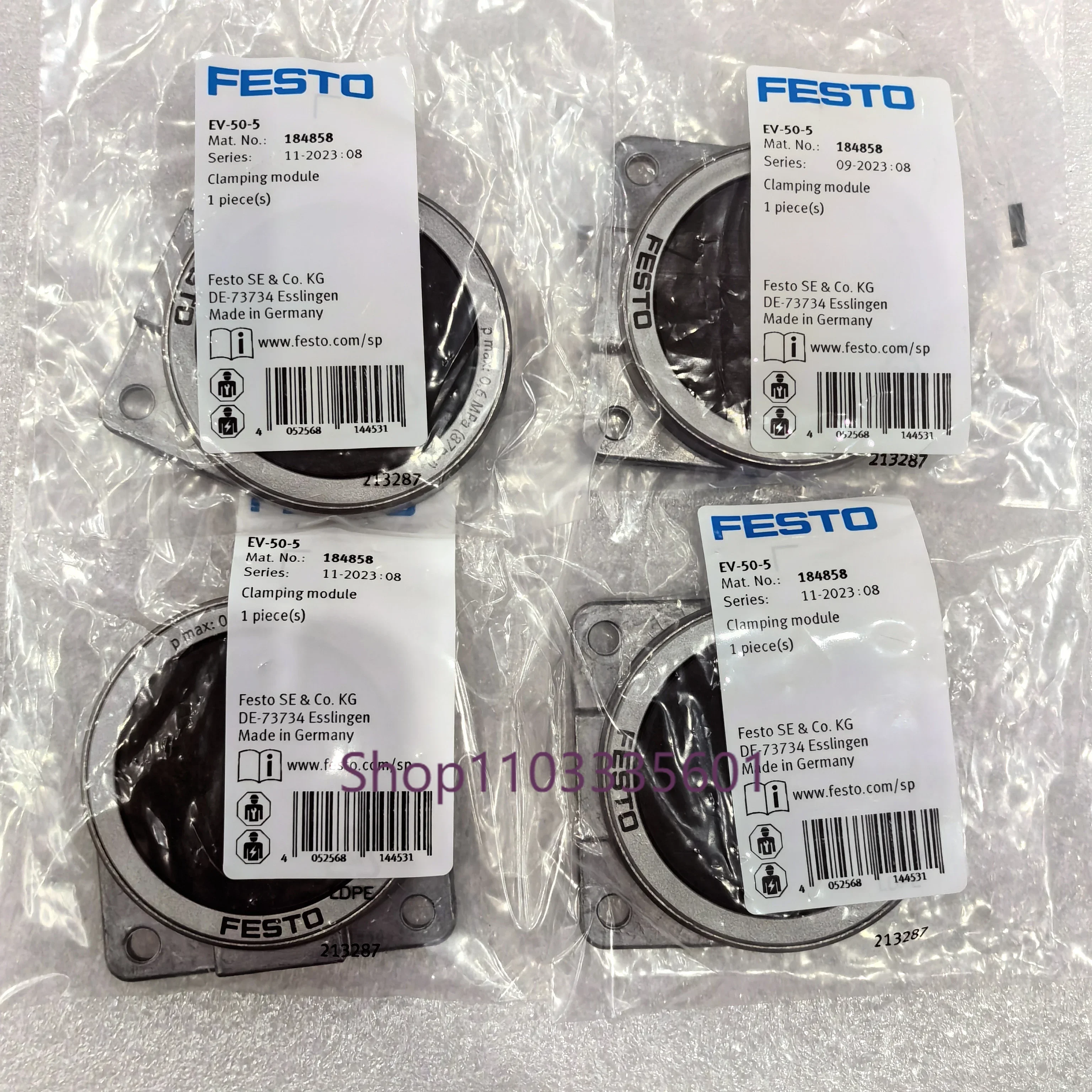 

Festo diaphragm clamping cylinder EV-12/16/20/25/32/40/50/63-4/5 150685