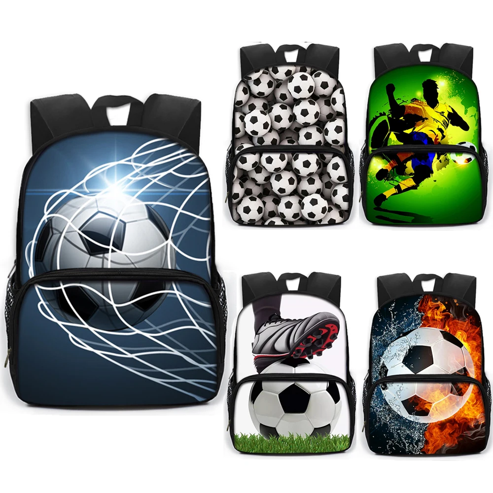 Cool Voetbal Print Rugzak Kinderen Schooltassen Jongens Schooltas Kinderen Kleuterschool Schooltas Rugzak Boekentas Gift