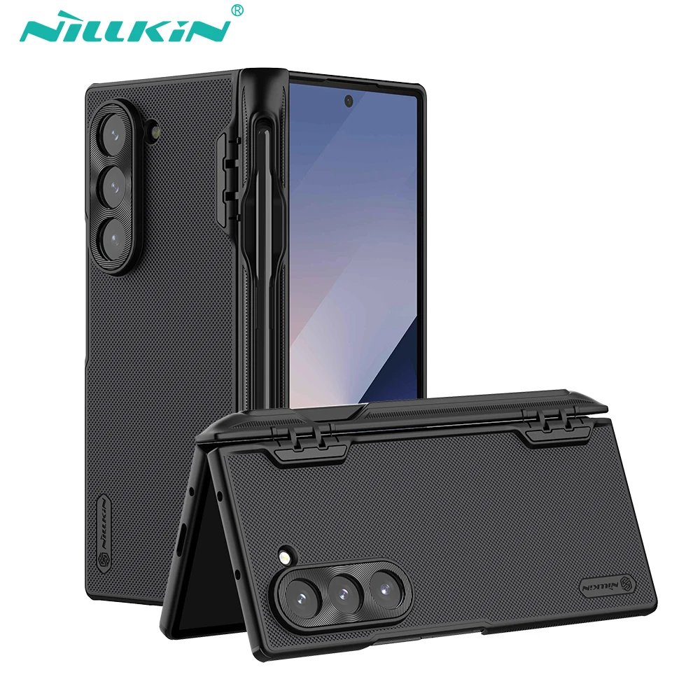 

Nillkin For Samsung Galaxy Z Fold 6 Case Frosted Shield Folding Anti Shockproof Back Cover For Galaxy Fold 6 5G With S-Pen Slot