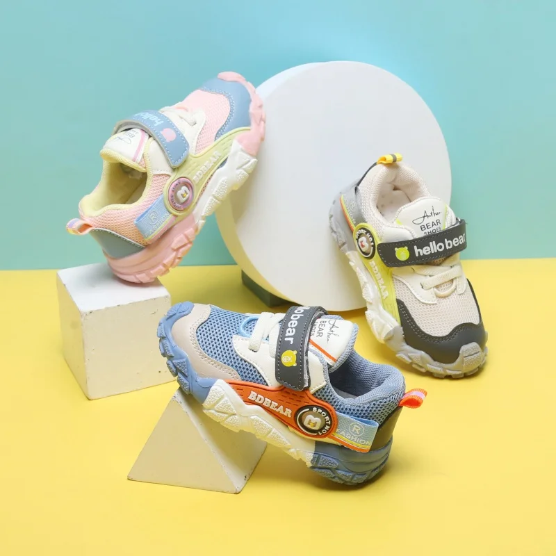 One-Piece Delivery Children's Shoes Spring and Autumn Children's Functional Shoes Boys and Girls Sports Shoes Baby Shoes Toddler