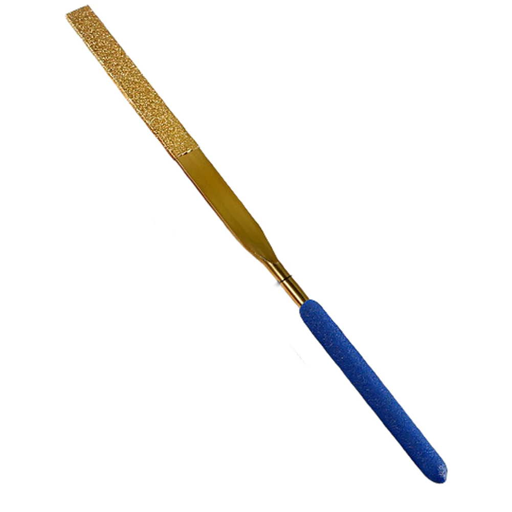 10PCS Plated Emery Files Set 180mm For Jewelry Stone Metal Wood Polishing Grinding Carving Hand Tool Kit