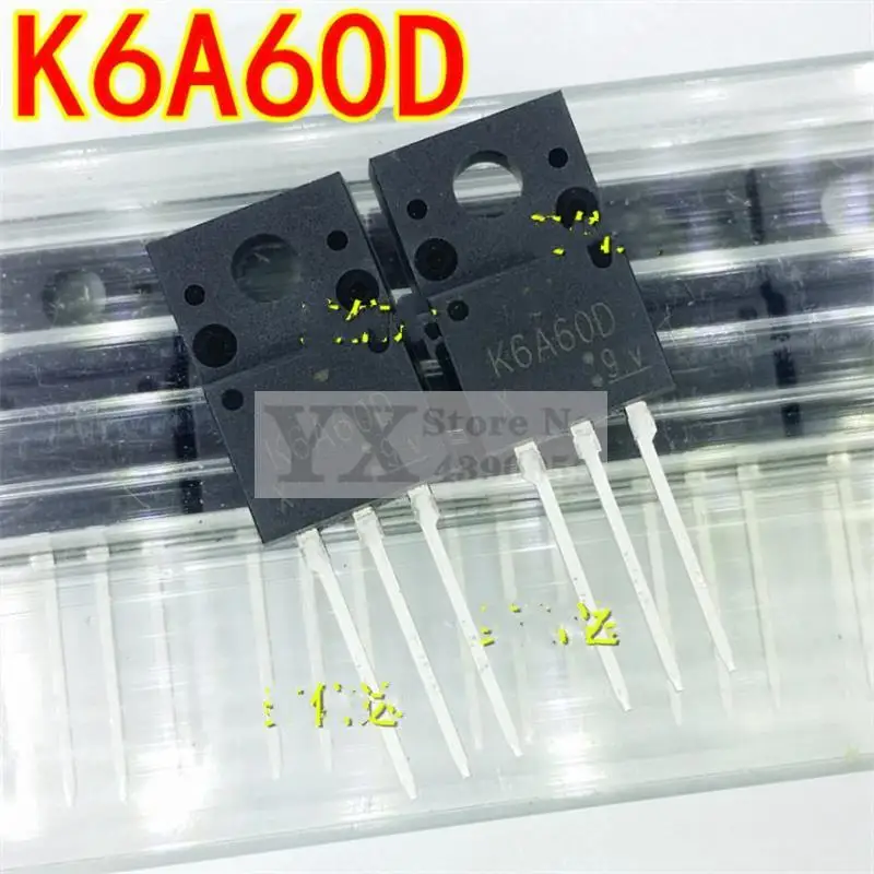 

10 шт. TK6A60D K6A60D TK6A60DR K6A60DR TK6A60W K6A60W TK6A65D K6A65D TK6A80E K6A80E