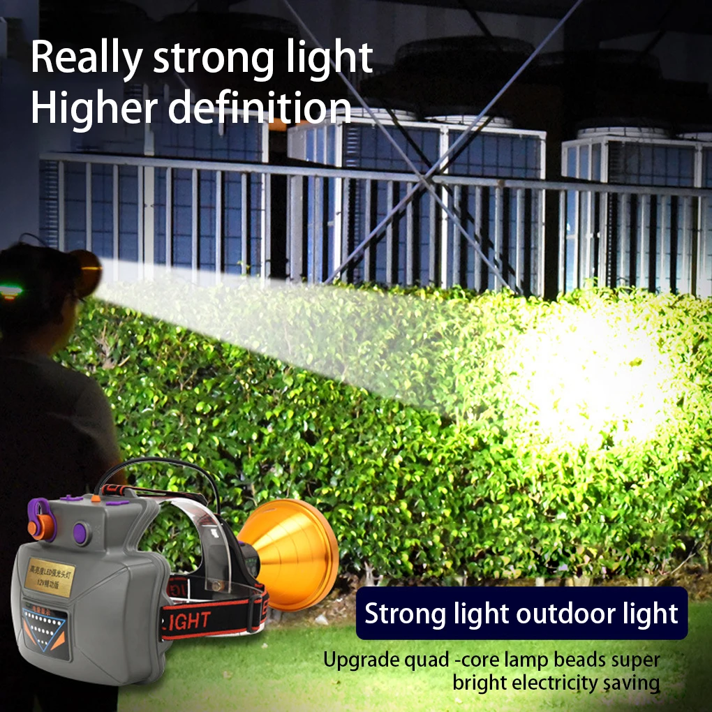 

Headlamp Fishing Climbing Head Torch Outdoor Night Emergency Lantern