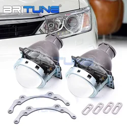 H11 Bi-xenon Projector lens for Toyota Camry 3 Inch headlight Auto Lamp Retrofit Kit HID/LED/Halogen Bulbs Car Light Accessory