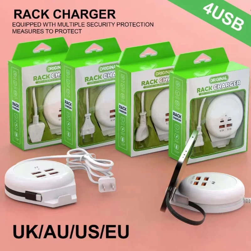 4 in 1 Usb Hub Splitter 4 USB Hub 4-port Hub PD Fast Charg High-speed for Iphone Huawei Xiaomi Charging Docking Station