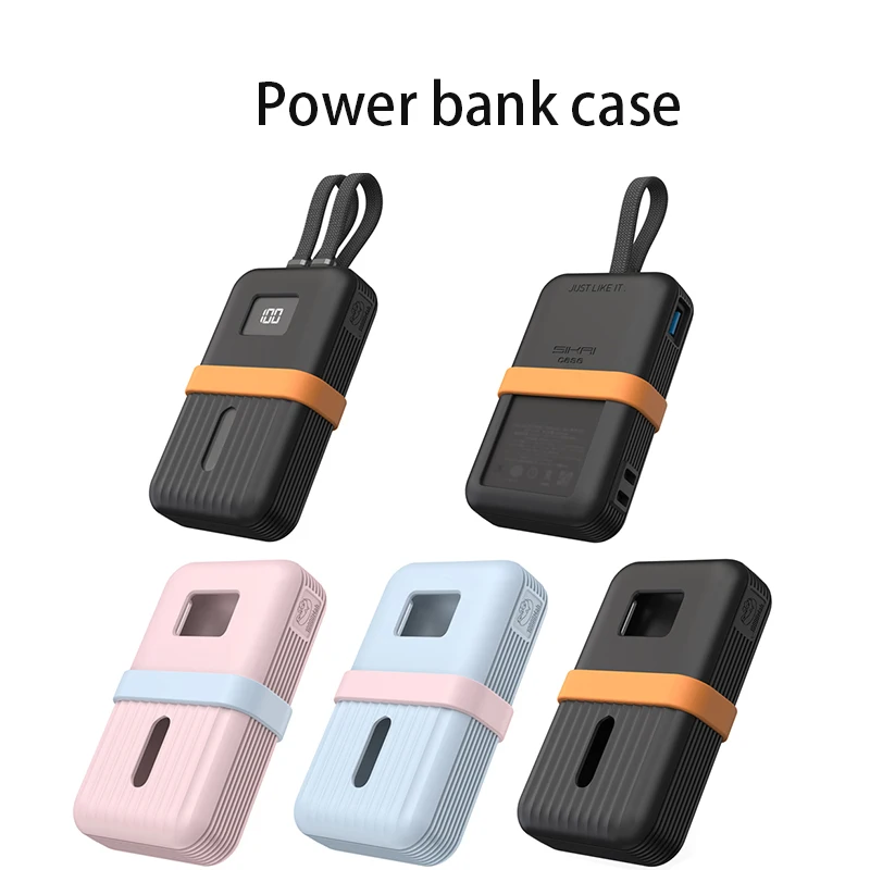 

Shockproof Silicone Case for anker 10,000mAh 30W Power Bank/10,000mAh 35W Power Bank Dustproof Protective Power Bank Case