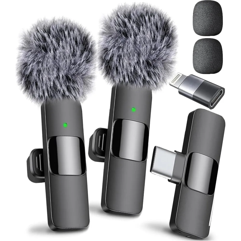 Wireless Mini Microphone for Clear Audio Capture