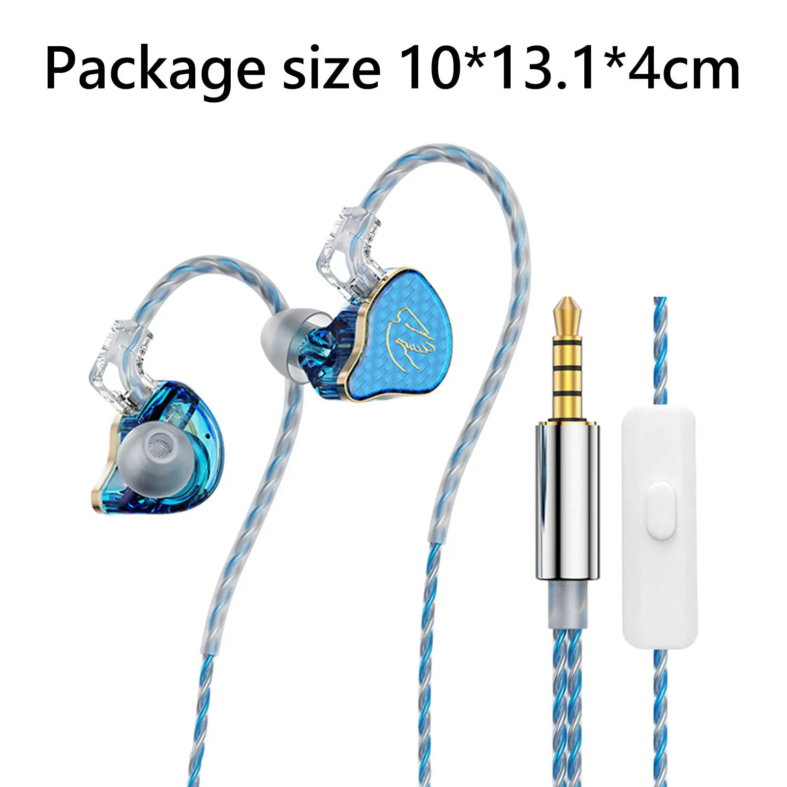 In-Ear-Ohrhörer hohe Klang qualität Anti-Pulling modische tragbare kabel gebundene Ohrhörer für Sport computer Workout Gym Running Music