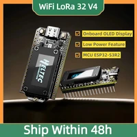 Heltec WiFi LoRa 32 V4 Red de malla meshtástica Placa de desarrollo Arduino LoRaWAN SX1262 ESP32-S3 OLED BLE