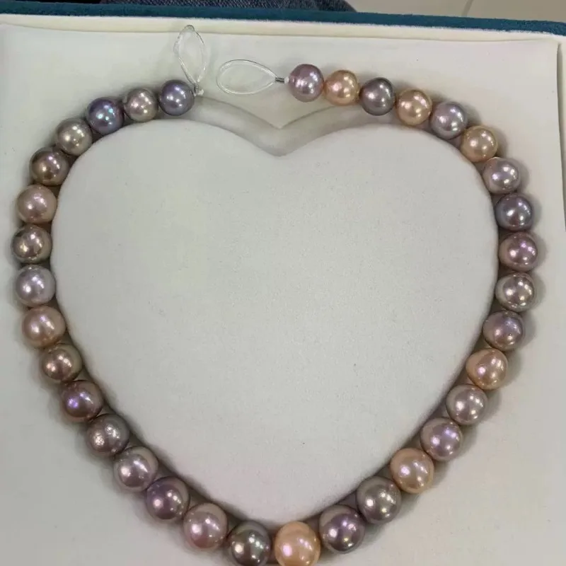 

10-13mm Edison Pearl Necklace, Nearly Round Pearl