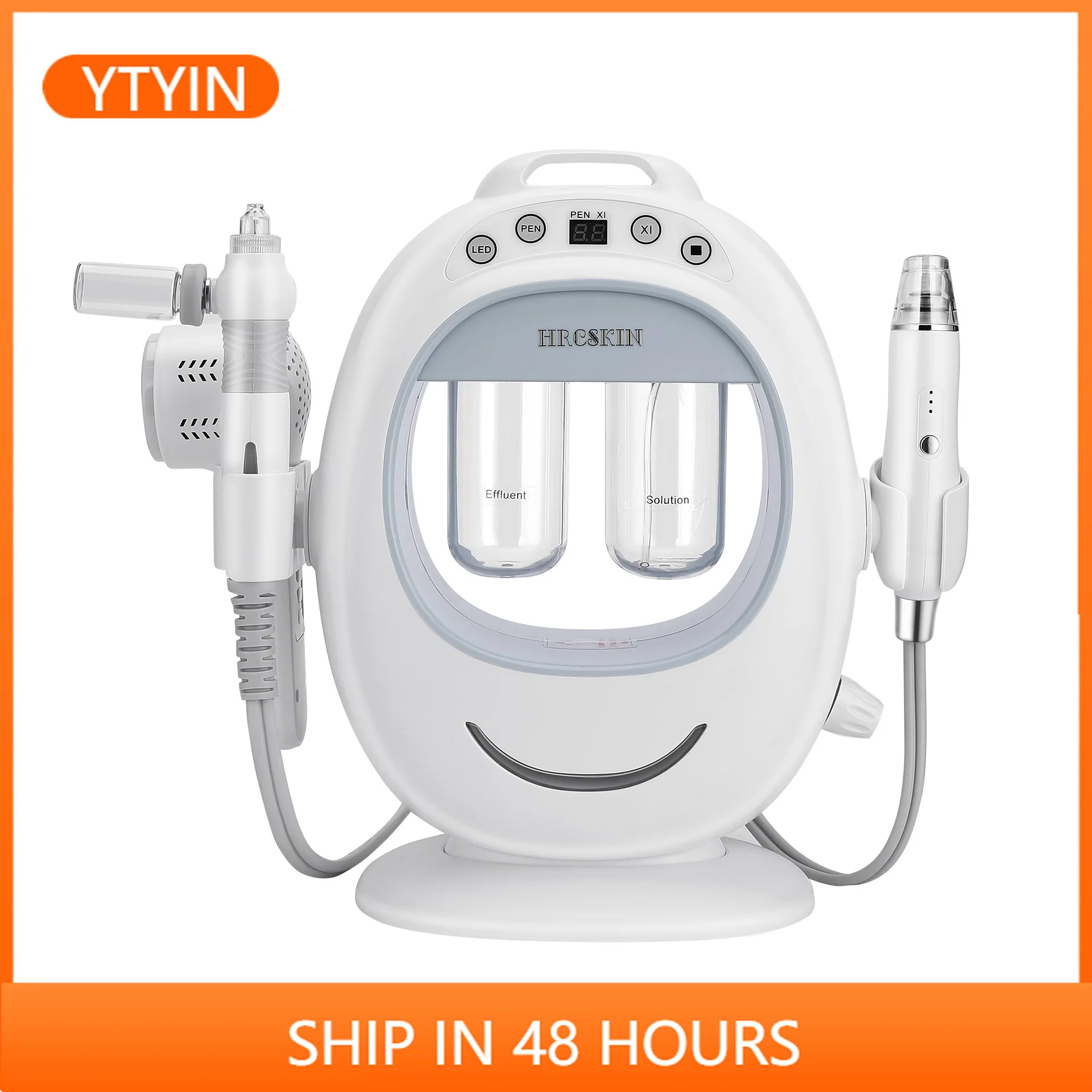 YTYINHome Use Portable 3 In 1 Moisturizing Spray Vacuum Blackhead Remover Small Bubble Microdermabrasion Hine