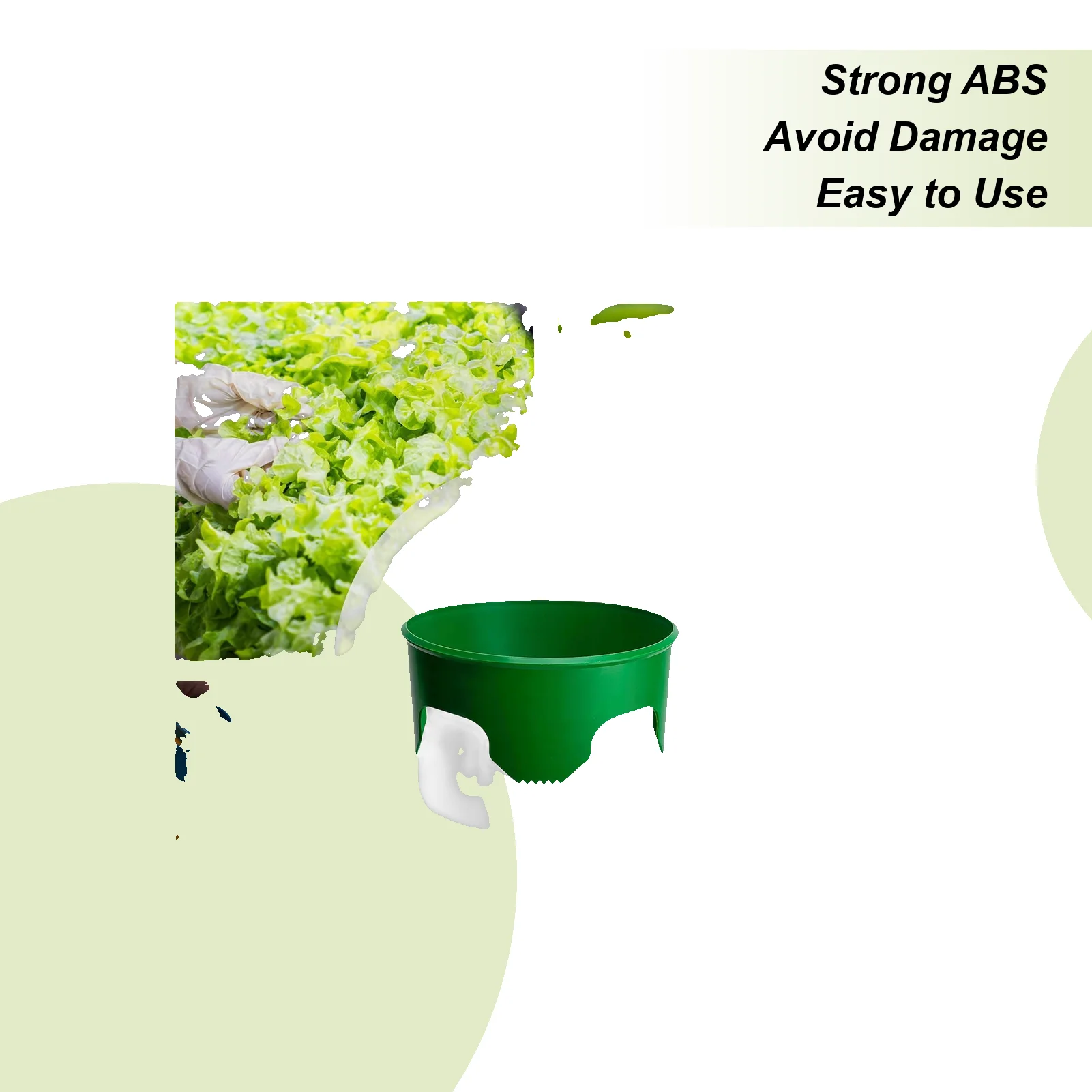 

Кольца для выращивания посадки, 6 шт., экономия воды, защитная круглая окантовка для наружного газона, двора, теплицы, овощей, кустарника, клумбы