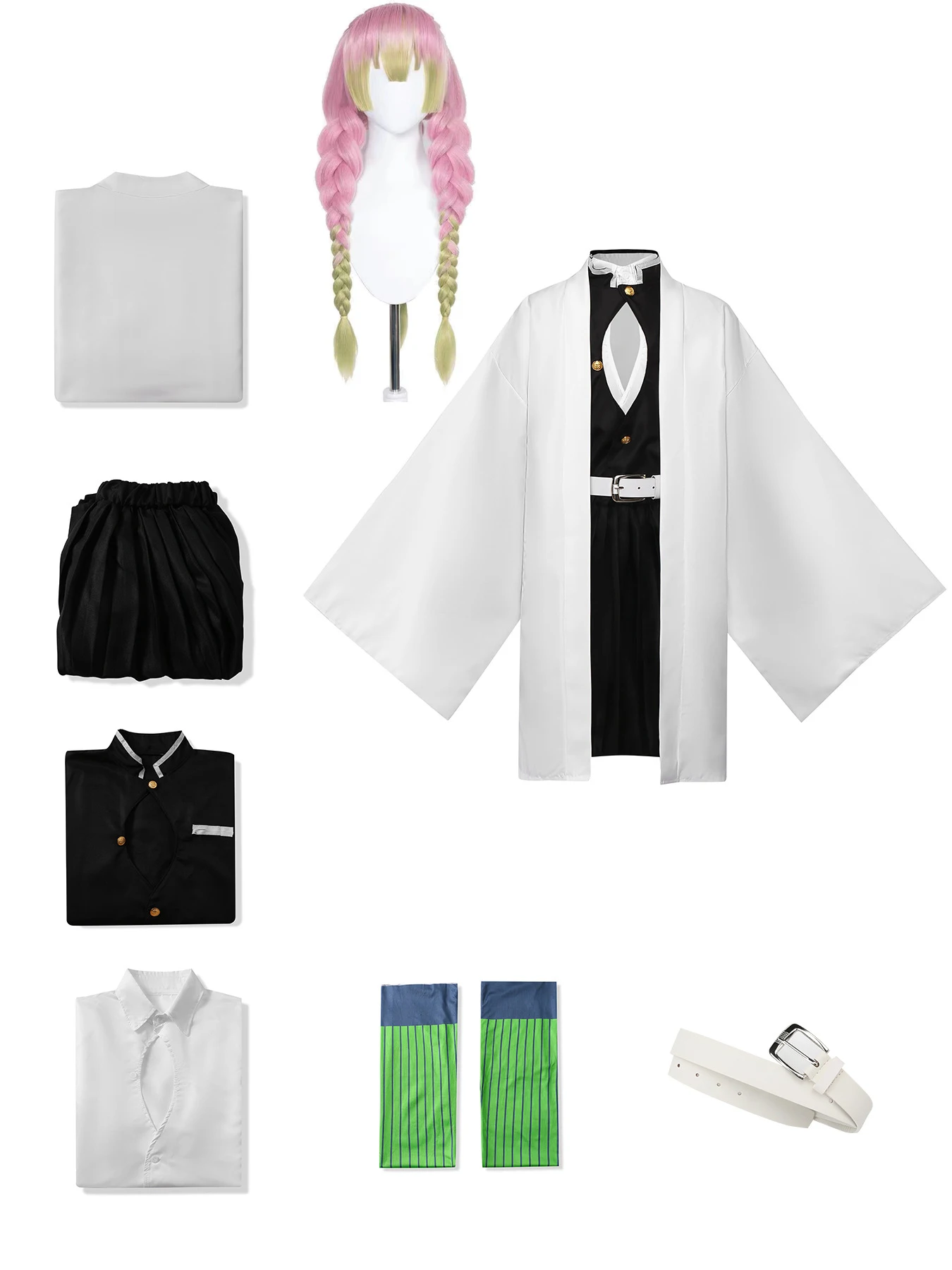 

Аниме Канродзи Мицури костюмы для косплея, кимоно, хаори платья, парики, костюмы для взрослых на Хэллоуин