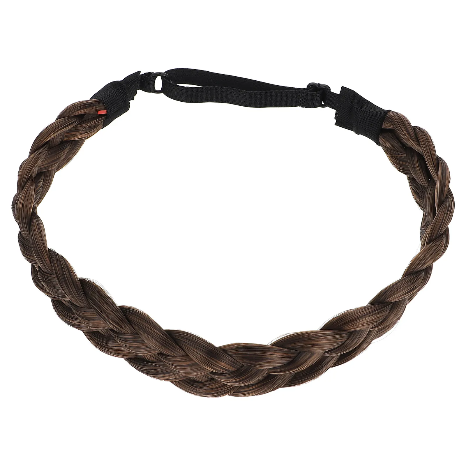 

Braid Headband Headband Casual Events Ponytail High Temp Female Headdress Wire Women Hairpiece Comfort Fit Adjustable