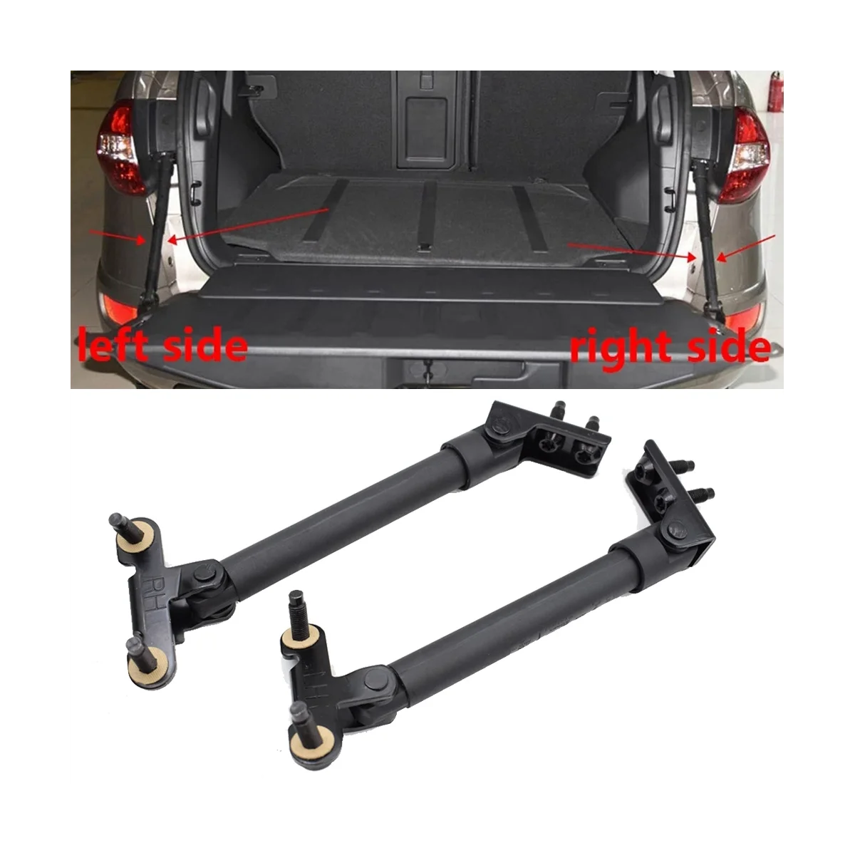 Car Tailgate Tail Gate Stay Assy Trunk Struts Rear Door Pull Rods Support Rod Lever for Renault Koleos