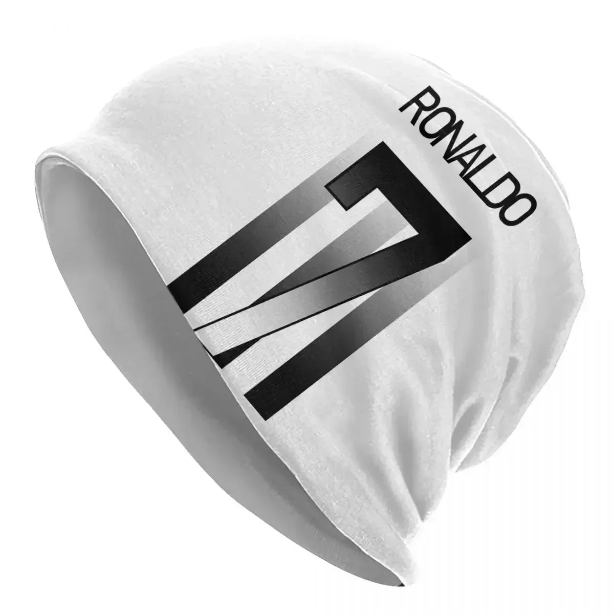 Ronaldo Football Number 7 Warm Knitted Cap Hip Hop Bonnet Hat Autumn Winter Outdoor Beanies Hats for Unisex Adult