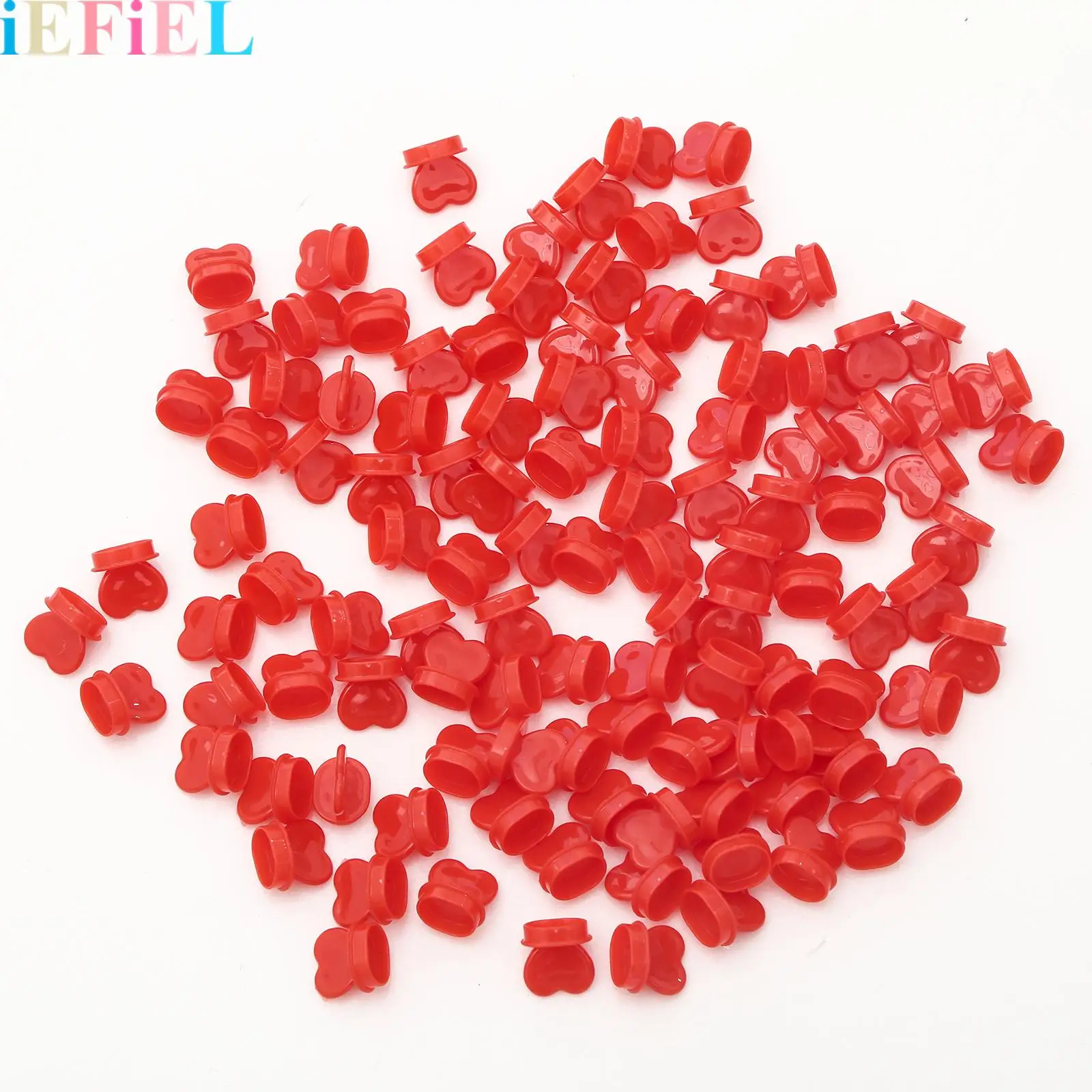 Tapas desechables para tazas de café, tapones de inyección, tapón circular en forma de corazón, embalaje para llevar, leche, té, tapón a prueba de fugas, 500 Uds.