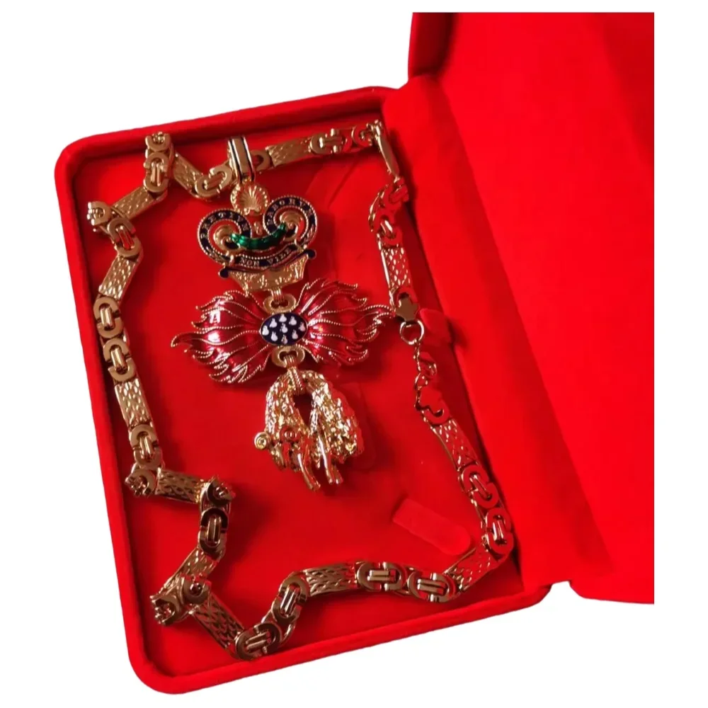 

Austrian Order of the Golden Fleece with Chain with Case Rproduction