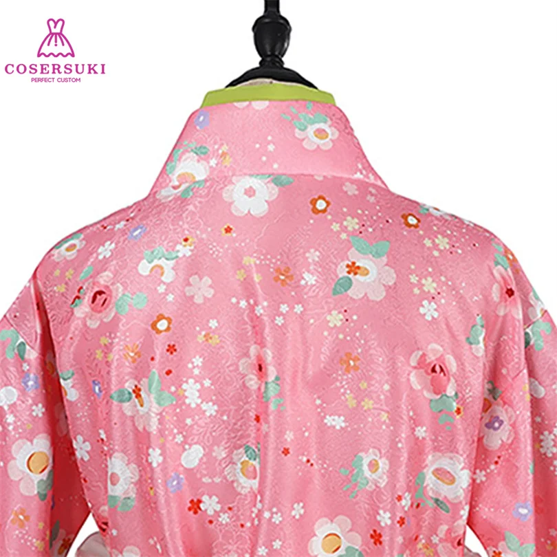 Kanroji Mitsuri Cosplay Carnival Halloween Costume Kimono Uniform Customizable image 4