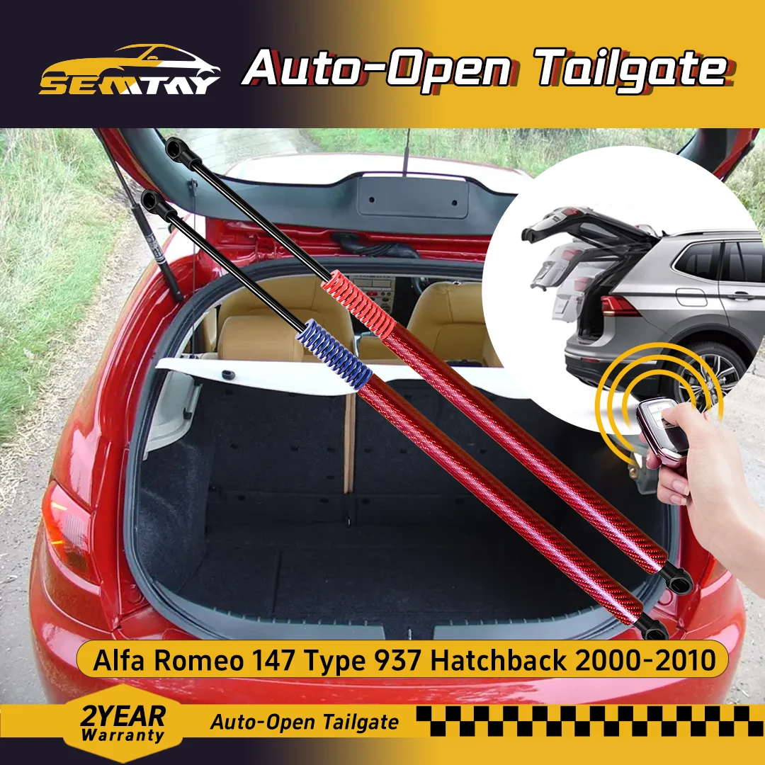 

Автоматические подъемные стойки багажника с пружиной для Alfa Romeo 147 Type 937 Hatchback 2000-2010, опорные опоры багажника задней двери багажника