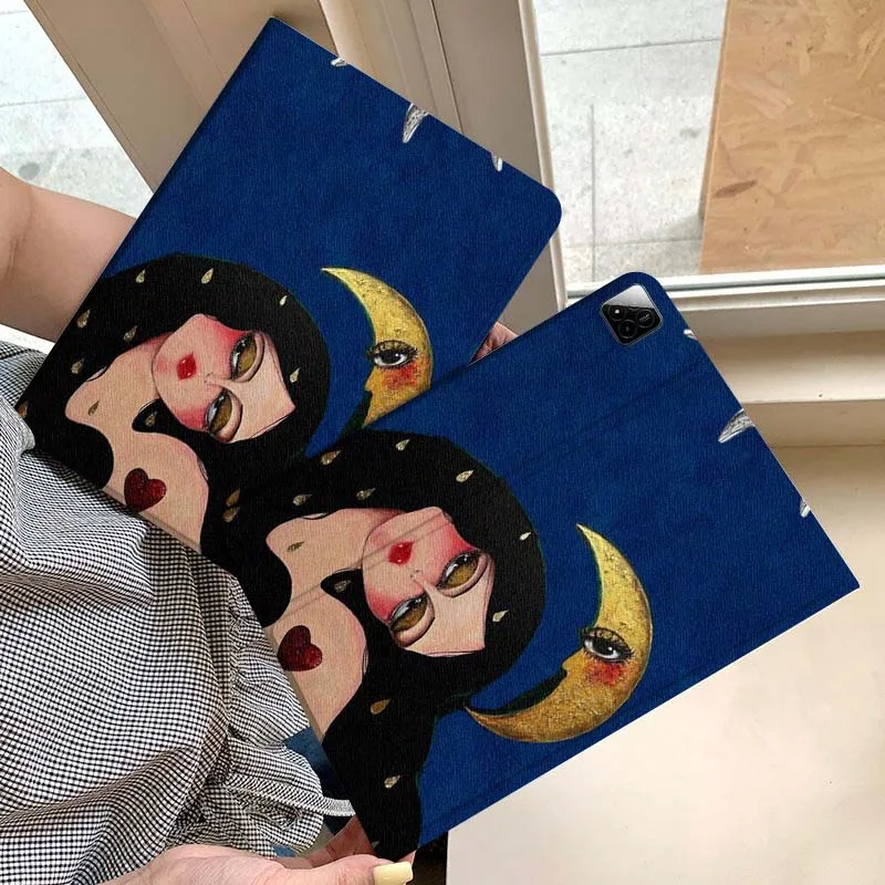 

Butterfly Moon Floral Night Gift Tablet Case For Xiaomi Redmi Mini Pad SE K 2 4 5 6 7 8 2023 2025 11 8.8 11.2 10.1 Pro